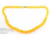 Гердан колие тип кехлибар