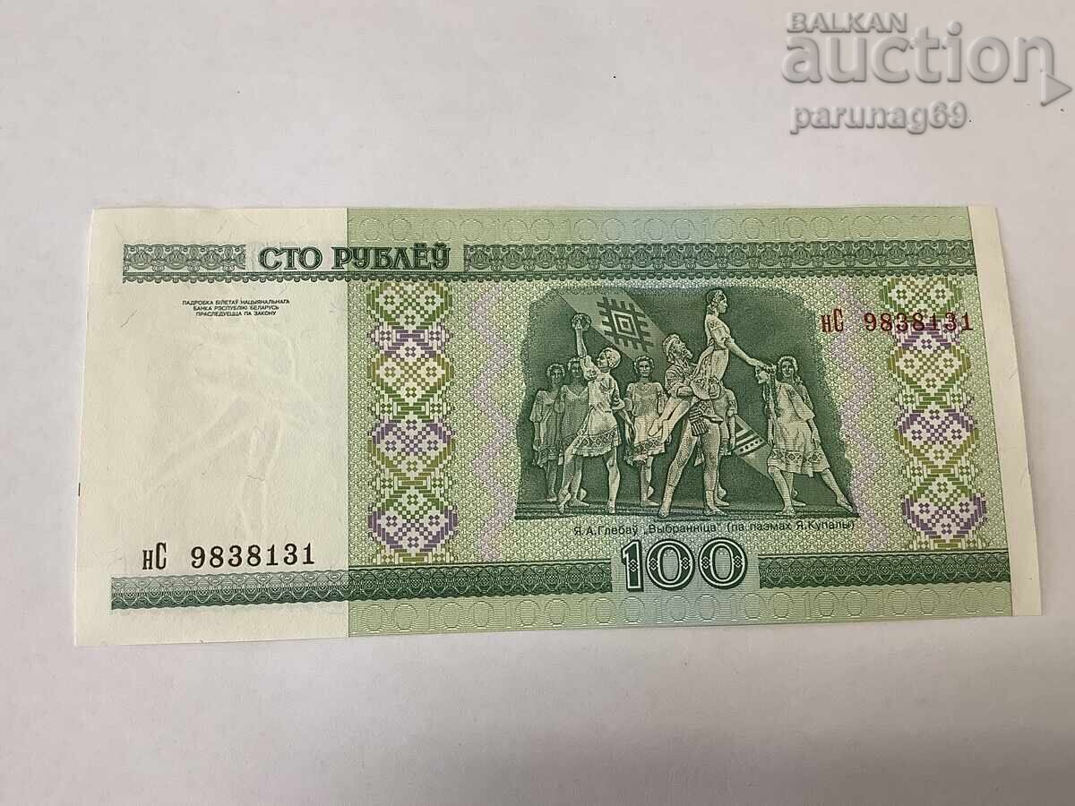 Λευκορωσία 100 ρούβλια 2000 έτος UNC με τιμή 1.50 BGN | € 0.77