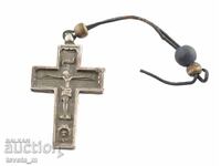 Medalion talisman cu cruce dublă