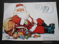 Стара българска новогодишна картичка