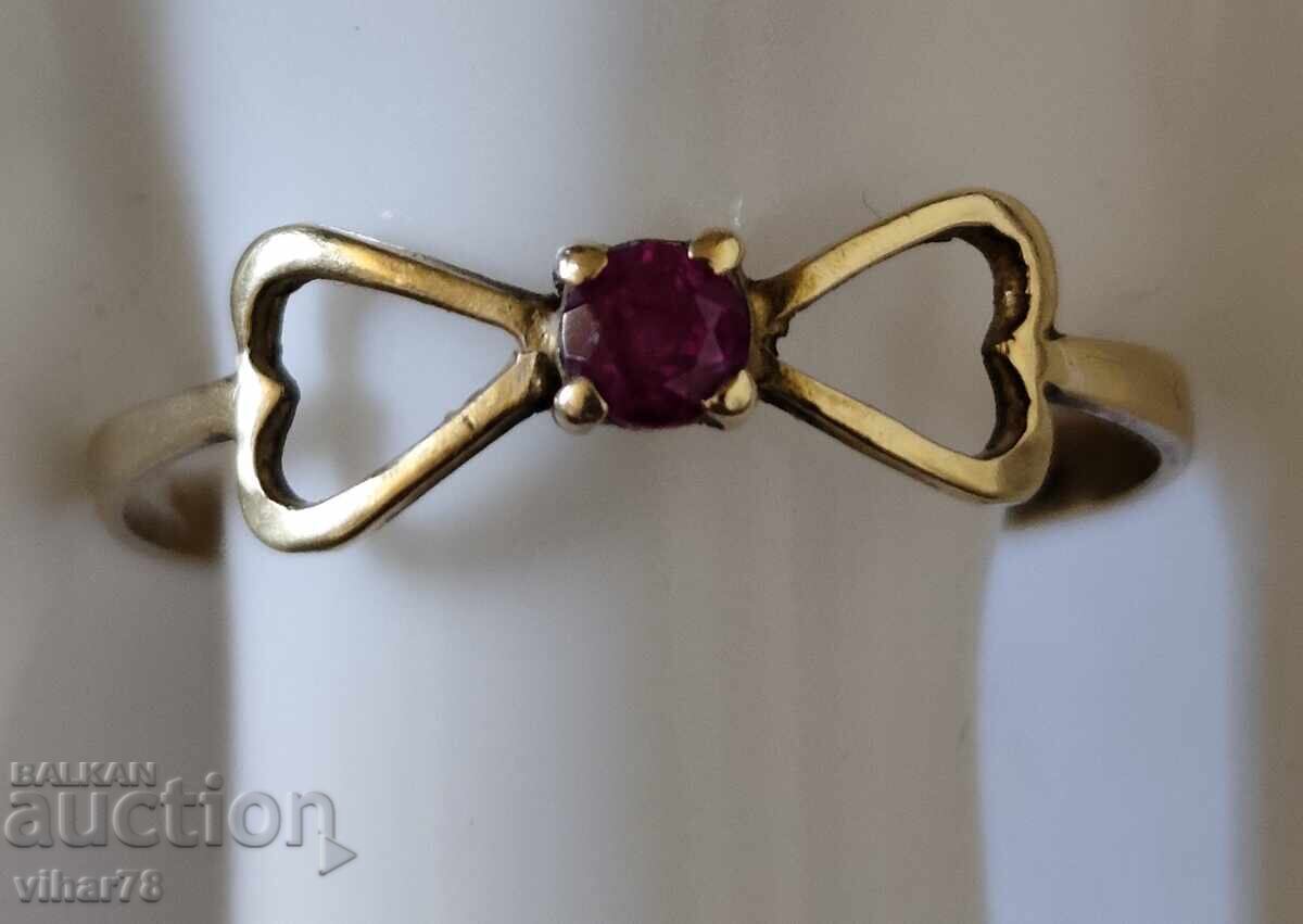Δημοπρασία Χρυσό δαχτυλίδι με ρουμπίνι Δημοπρασία Χρυσό δαχτυλίδι με ρουμπίνι