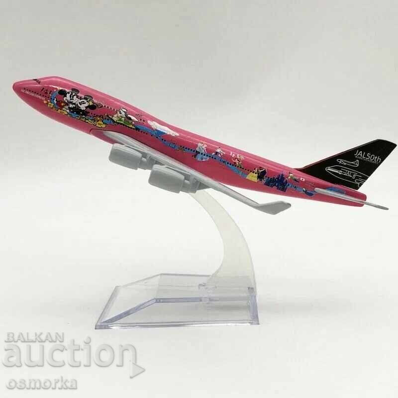 Μοντέλο αεροπλάνου Boeing 747, μακέτα, Μίκυ Μάους, Μίνι, Disney, Αλαντίν