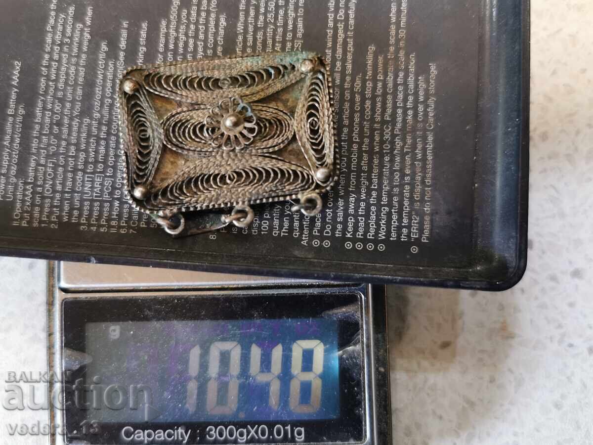 BROȘĂ FILIGRAN ARGINT - 5 BROȘĂ FILIGRAN ARGINT - 5