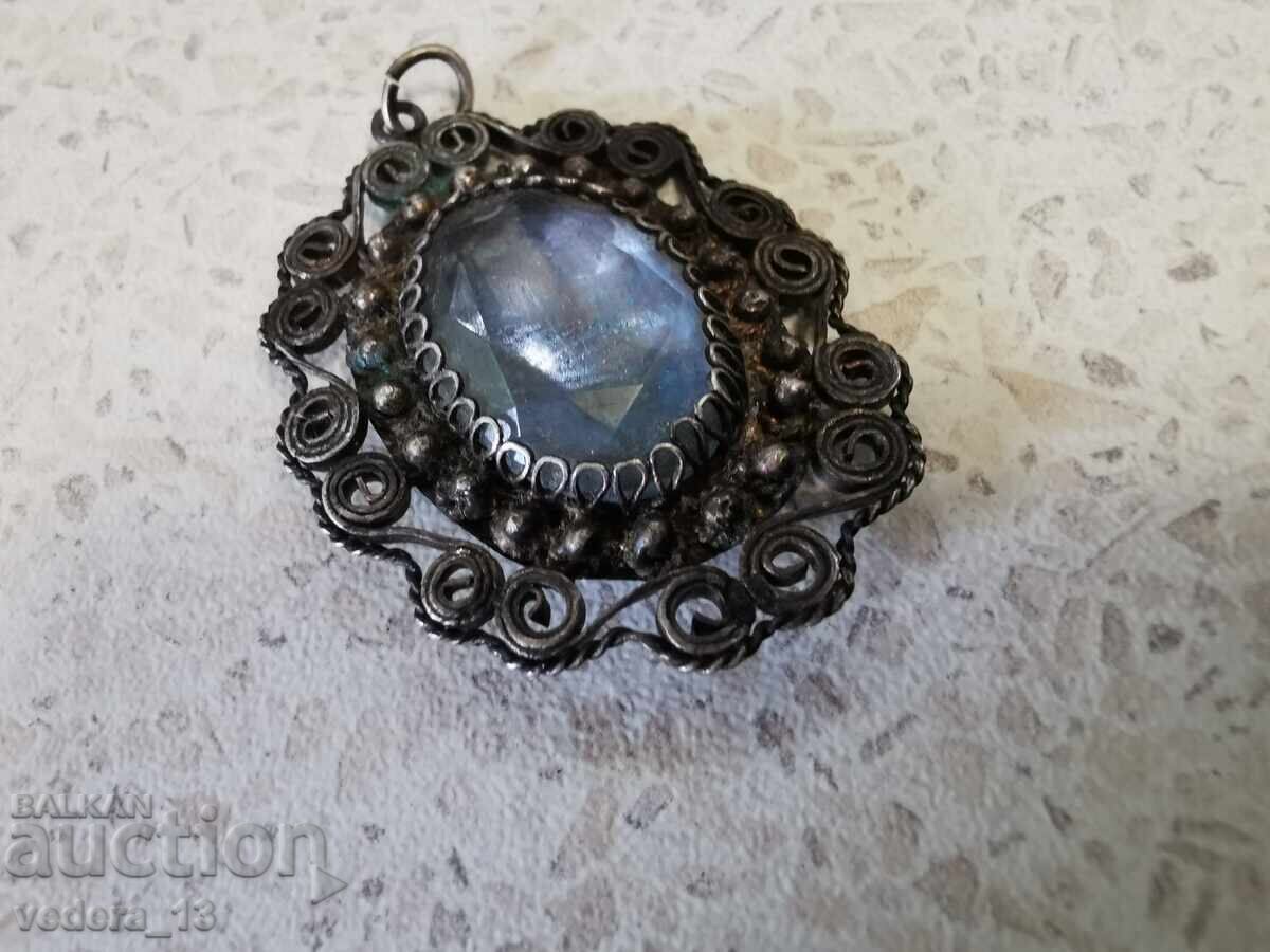 БРОШКА ФИЛИГРАН СРЕБРО с цена 30.00 лв. | € 15.34