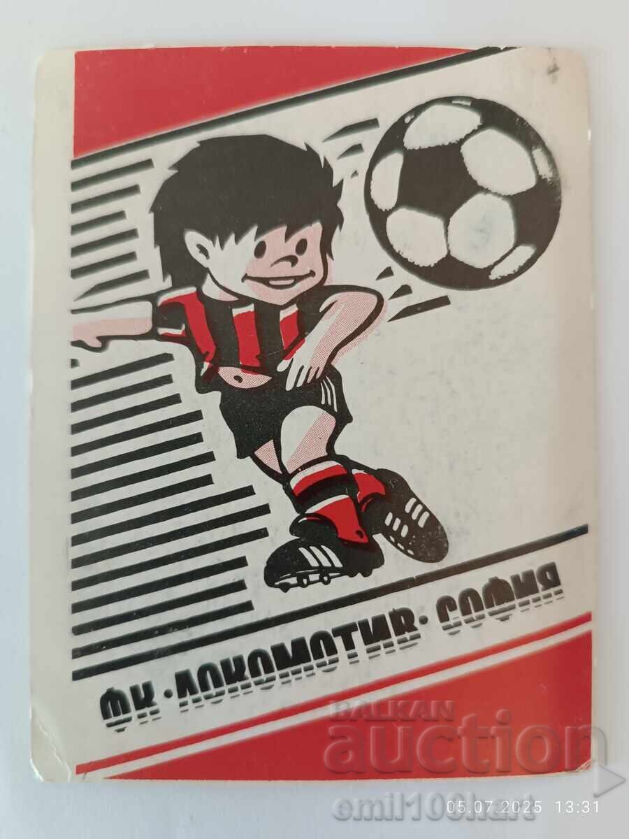 Football Club Lokomotiv Sofia 1987 Calendar