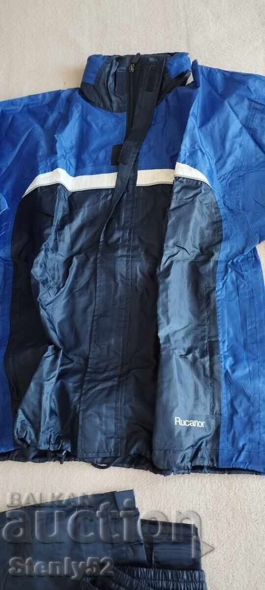 Δημοπρασία Σετ μπουφάν και παντελονιού "Rucanor" αδιάβροχο, αντιανεμικό