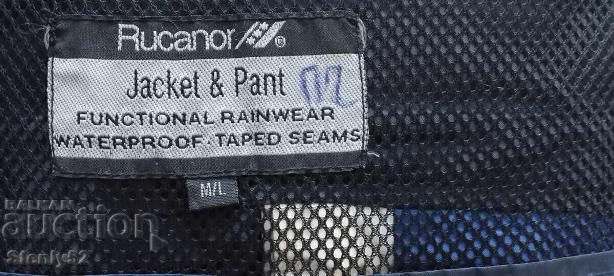 Set Jachetă și pantaloni "Rucanor" impermeabil, rezistent la vânt - 7