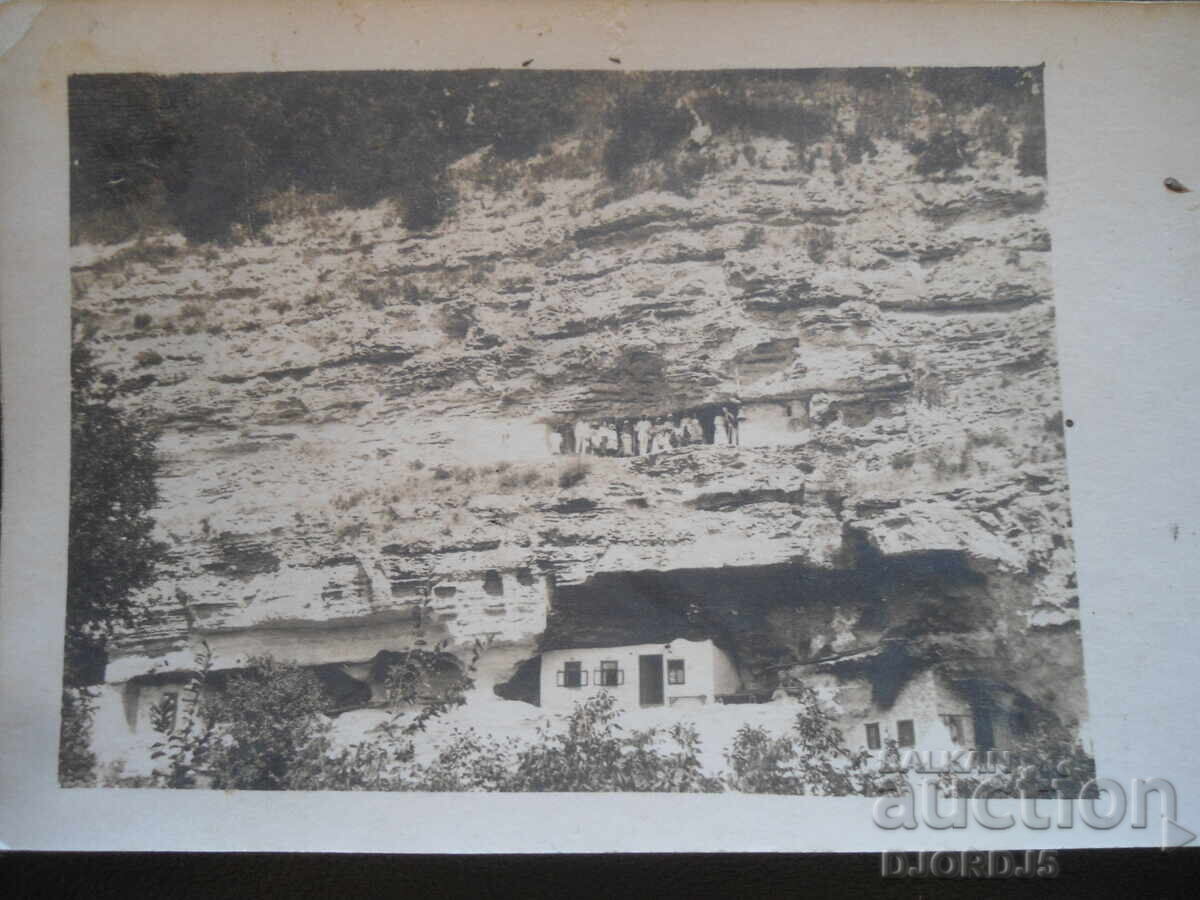 Old photo, Aladzha Monastery near Golden Sands