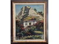 Γ. Γκατέφ Από Μέlnik τοπίο 1982 έτος ελαιογραφία