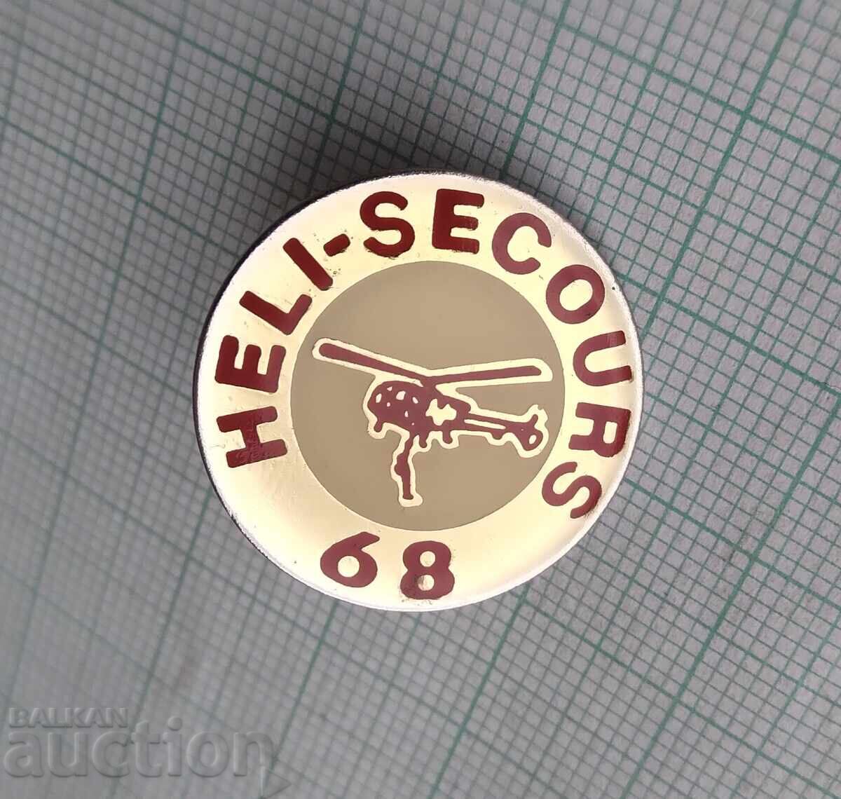 19152 Insigna - Elicopter de salvare cu preț 3.00 BGN | € 1.53