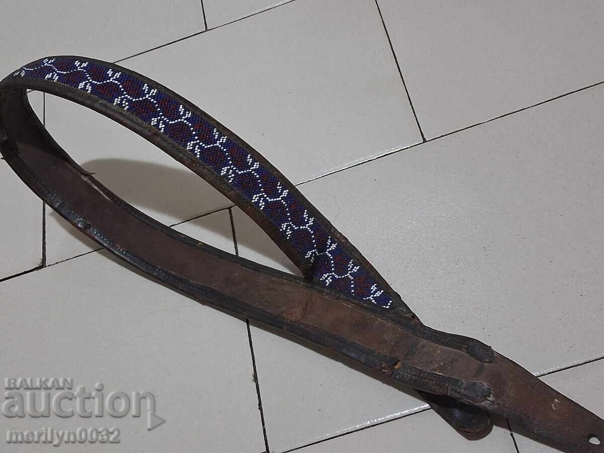 Beaded costume belt for pafty beaded belt blues with price 189.00 BGN | € 96.63