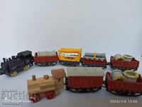 Lot jucării Kinder vechi locomotivă manevră vagon kinder ouă