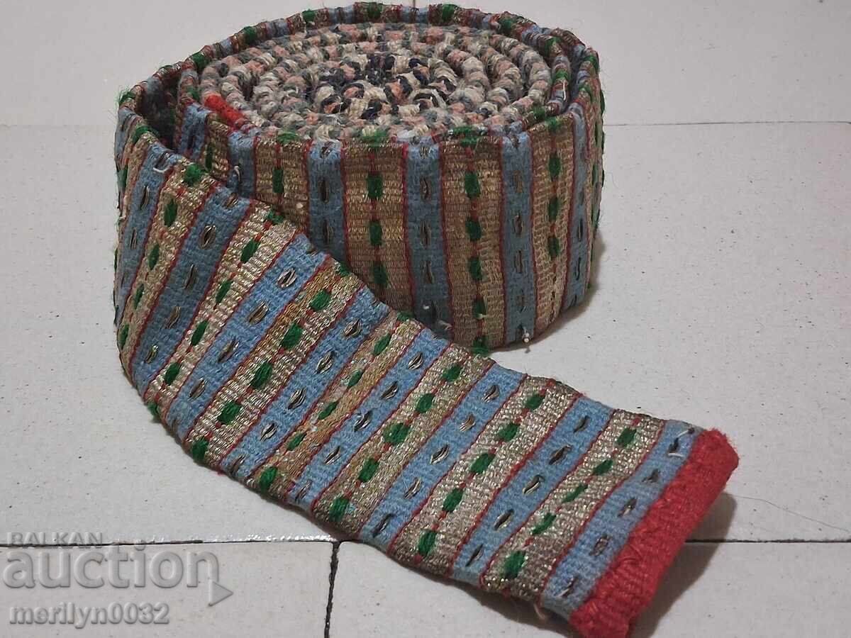 Sash belt from Kyustendil folk costume, belt with price 179.00 BGN | € 91.52