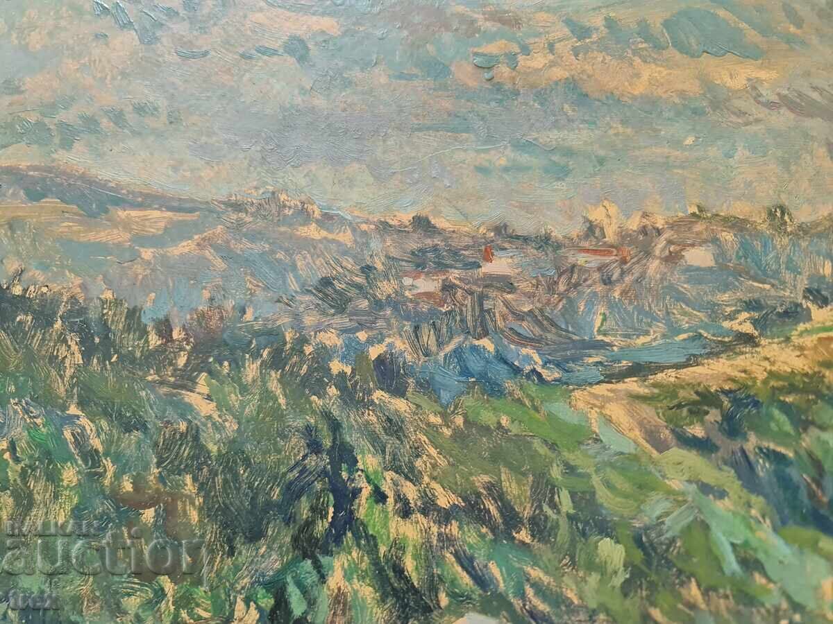 ΠΑΛΙΟΣ ΠΙΝΑΚΑΣ, ΛΑΔΙ 64 ετών, ΥΠΟΓΕΓΡΑΜΜΕΝΟΣ - 7