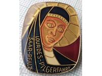 19158 Badges - Pilgrimage to Lourdes, Saar-Palatinate