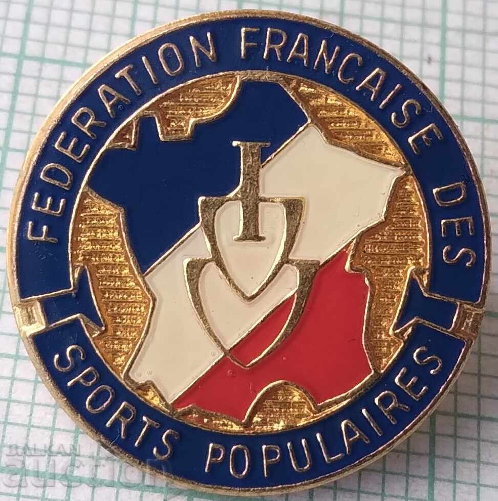 19163 Badges - French Sports Federation