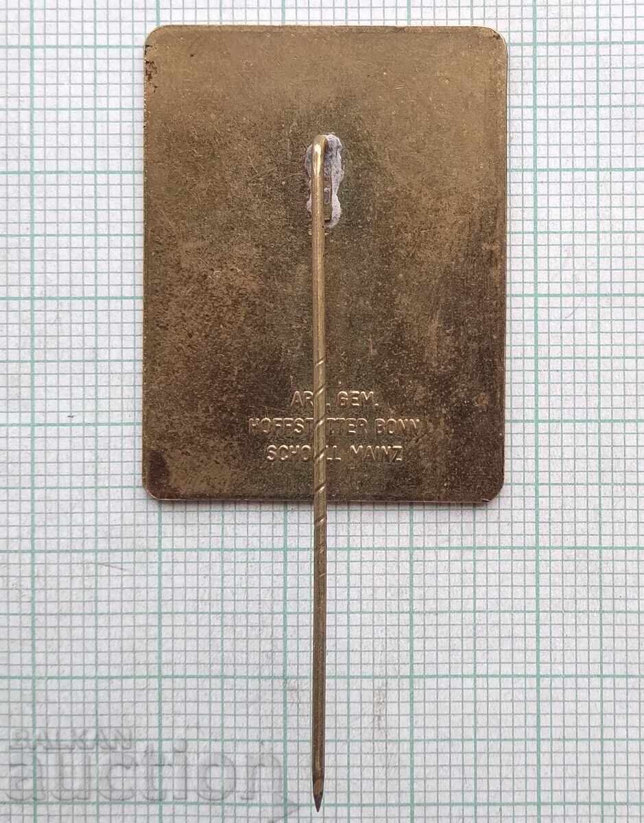 Аукцион 19164 Значка - герб на град Майнц Германия