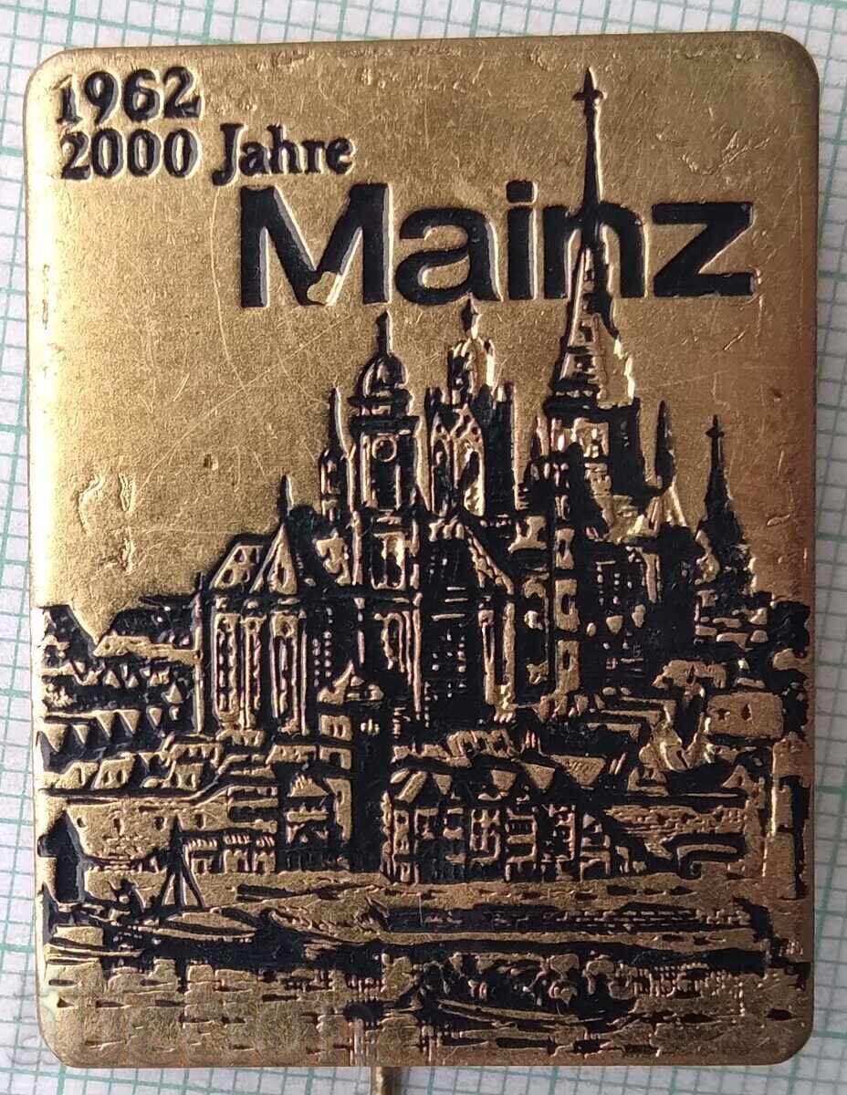 19164 Значка - герб на град Майнц Германия