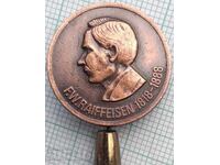 19166 Insigna - Raiffeisen - politician și om de afaceri german