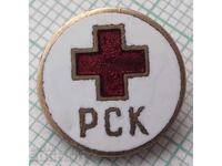 19168 Σήμα - Ερυθρός Σταυρός Πολωνίας - μπρούντζος σμάλτο