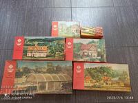 Vagon vechi vero scară TT 1/120 set cu cutii