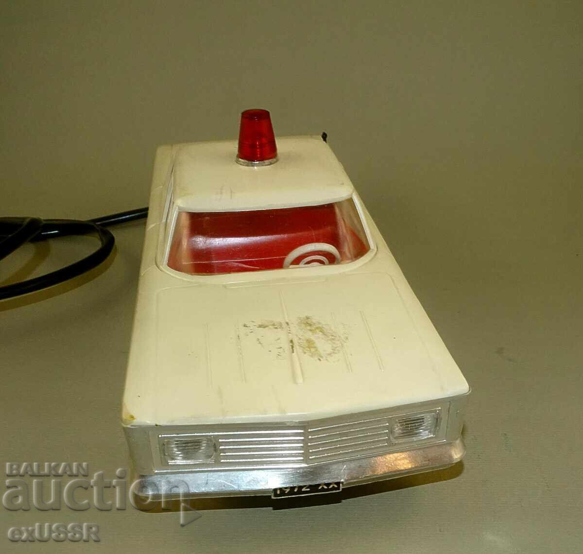 Auction Old Polish toy car, electric, with battery Auction Old Polish toy car, electric, with battery