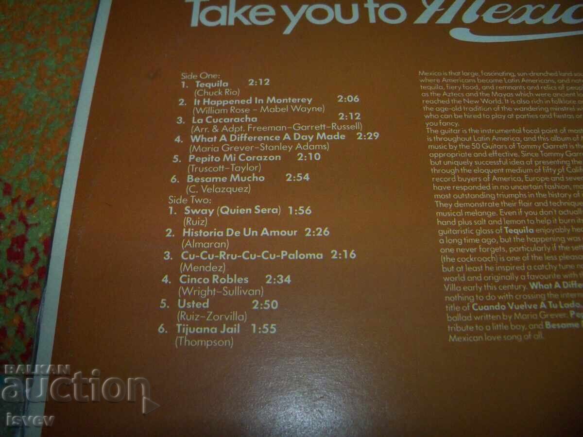 Auction Tommy Garet's 50 Guitars Take You to Mexico, UAB 1045 Auction Tommy Garet's 50 Guitars Take You to Mexico, UAB 1045