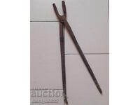 Blacksmith's tongs wrought iron tool