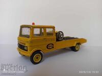 Old siku toy with the old inscription road assistance Mercedes LP