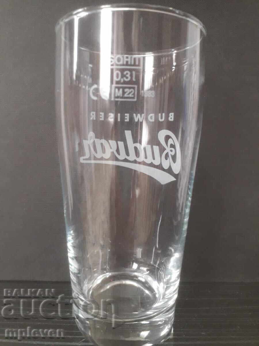 Budweiser Budvar 0.3 Beer Glass with price 3.60 BGN | € 1.84 Budweiser Budvar 0.3 Beer Glass with price 3.60 BGN | € 1.84