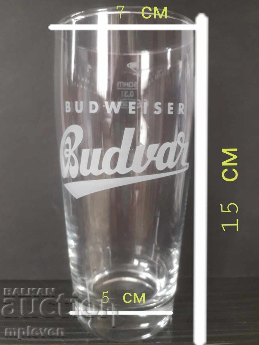 Auction Budweiser Budvar 0.3 Beer Glass Auction Budweiser Budvar 0.3 Beer Glass