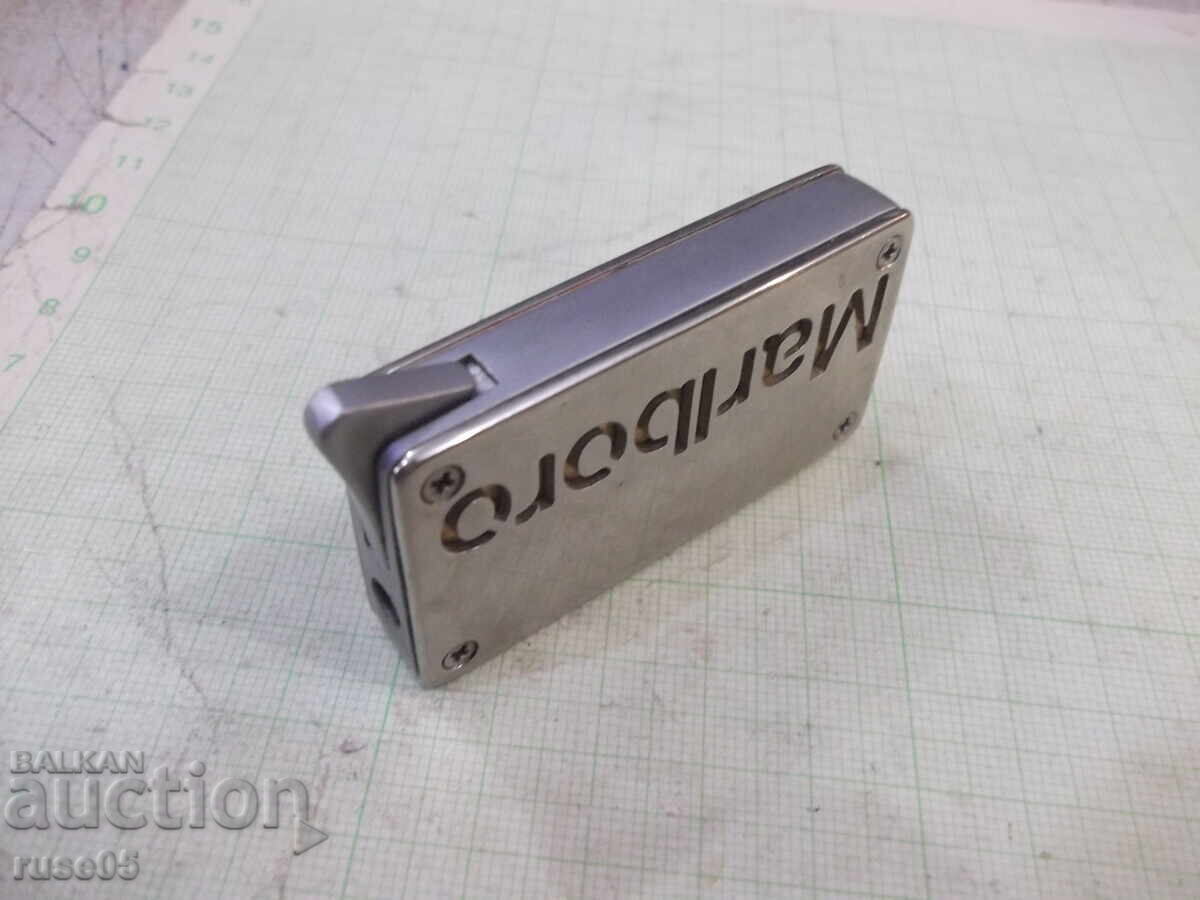 Αναπτήρας "Marlboro" μεταλλικός λειτουργικός - 6