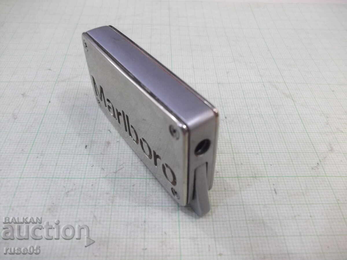 Αναπτήρας "Marlboro" μεταλλικός λειτουργικός - 7