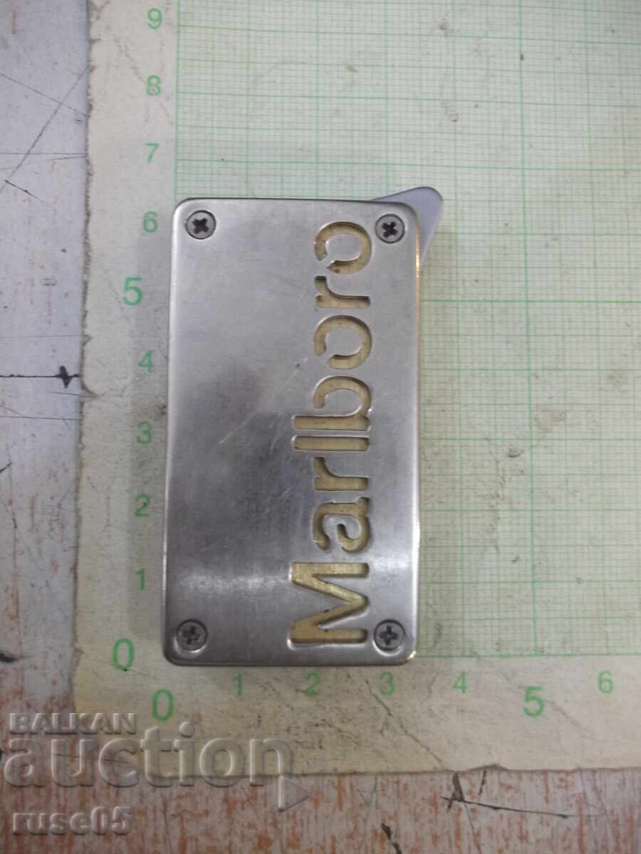 Αναπτήρας "Marlboro" μεταλλικός λειτουργικός