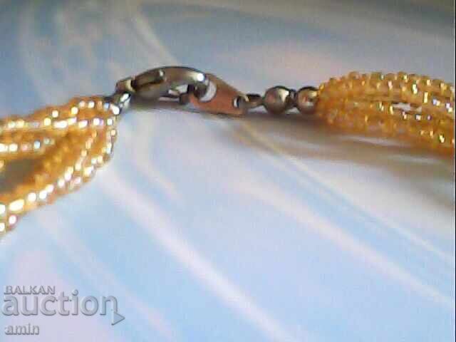 Beautiful beaded necklace with price 15.00 BGN | € 7.67 Beautiful beaded necklace with price 15.00 BGN | € 7.67