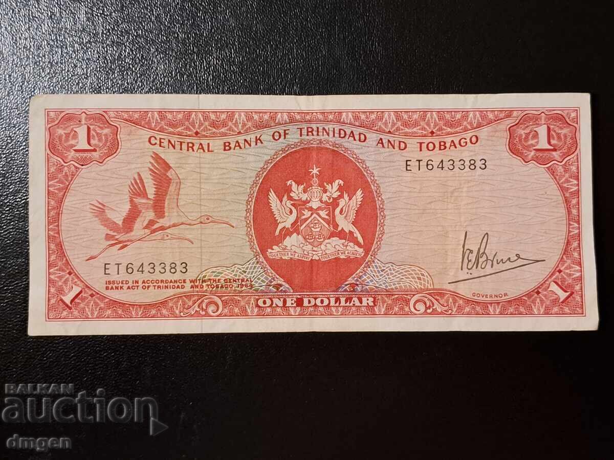 1 δολάριο Τρινιντάντ και Τομπάγκο 1977 1 δολάριο Τρινιντάντ και Τομπάγκο 1977