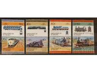 Grenadine/St Vincent 1985 Locomotive seria a doua MNH