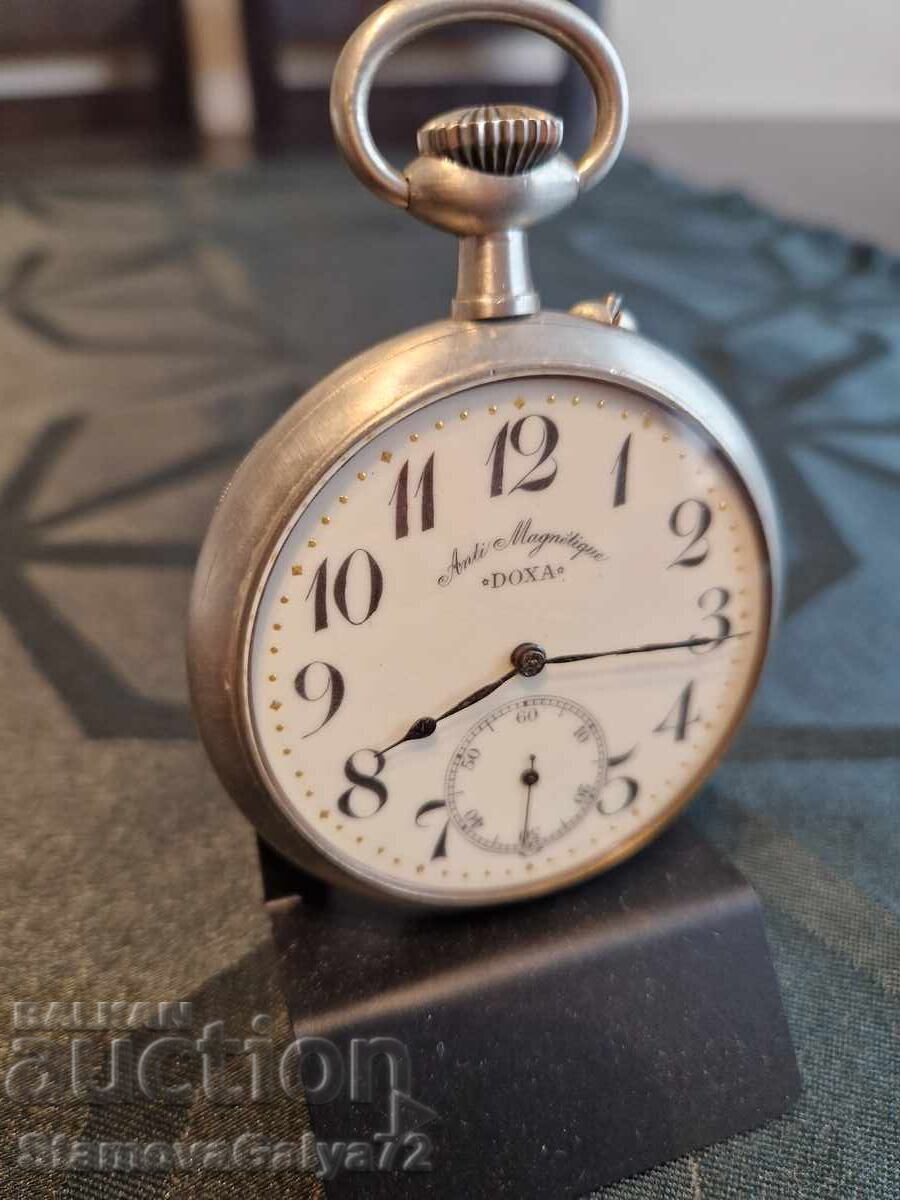 Antique Doxa Goliath Swiss Pocket Watch with price 766.00 BGN | € 391.65