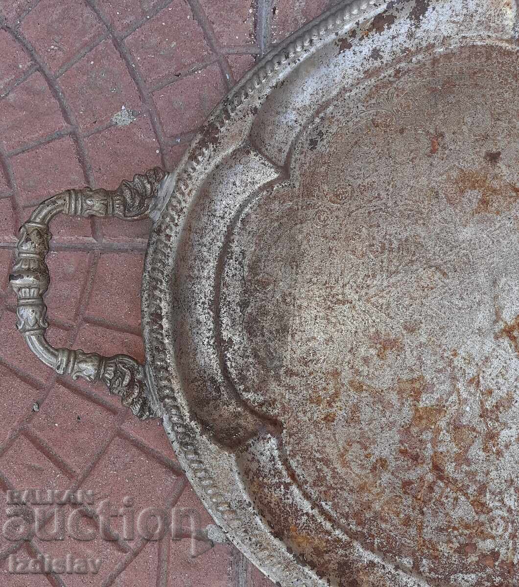 Αρχαίος σιδερένιος δίσκος με τιμή 10.00 BGN | € 5.11