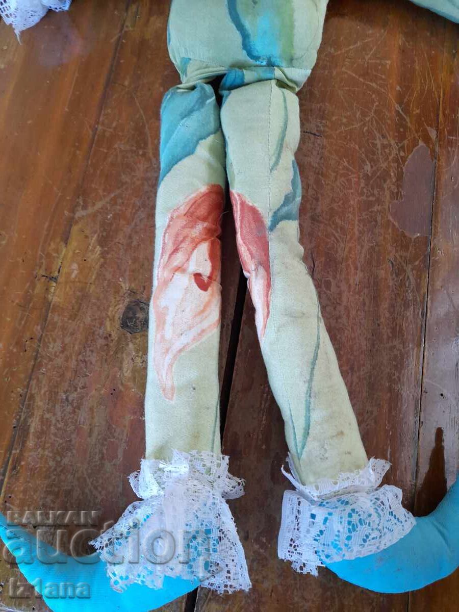 Păpușă veche, clovn - 6