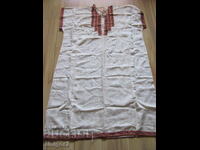 Cămașă de costum din secolul al XIX-lea, fir de mătase, broderie