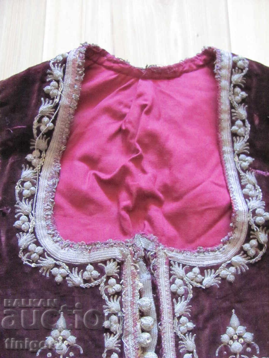 19 век елек , елече ,носия, кадифе и сърма - 6