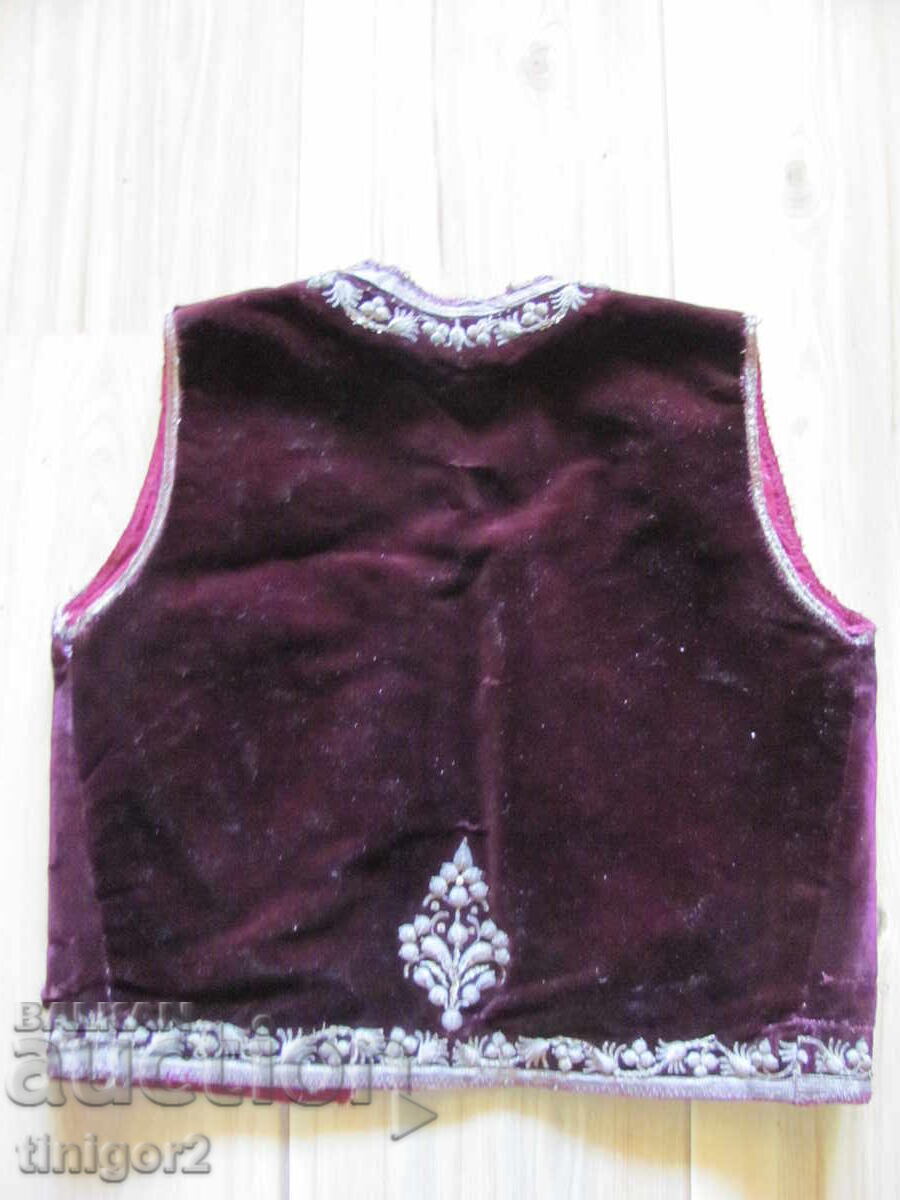 19 век елек , елече ,носия, кадифе и сърма - 7