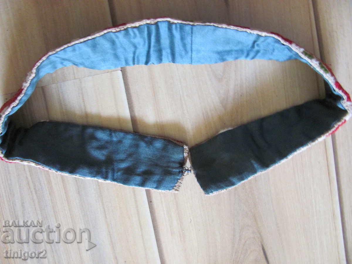 Παράδοση Ζώνη για παραδοσιακή φορεσιά, μάλλινα κλωστές, χειροποίητη