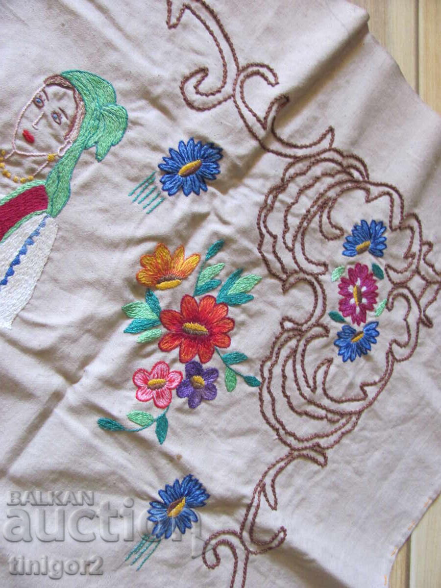 Ковьор, ръчна бродерия, памук 140х 75см. - 5 Ковьор, ръчна бродерия, памук 140х 75см. - 5