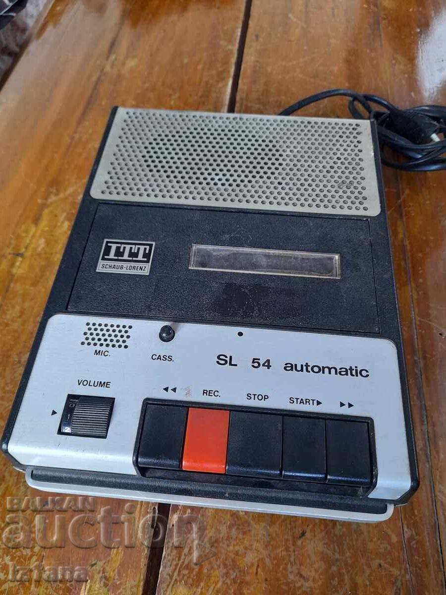 Old ITT Schaub-Lorenz Cassette Player with price 75.00 BGN | € 38.35