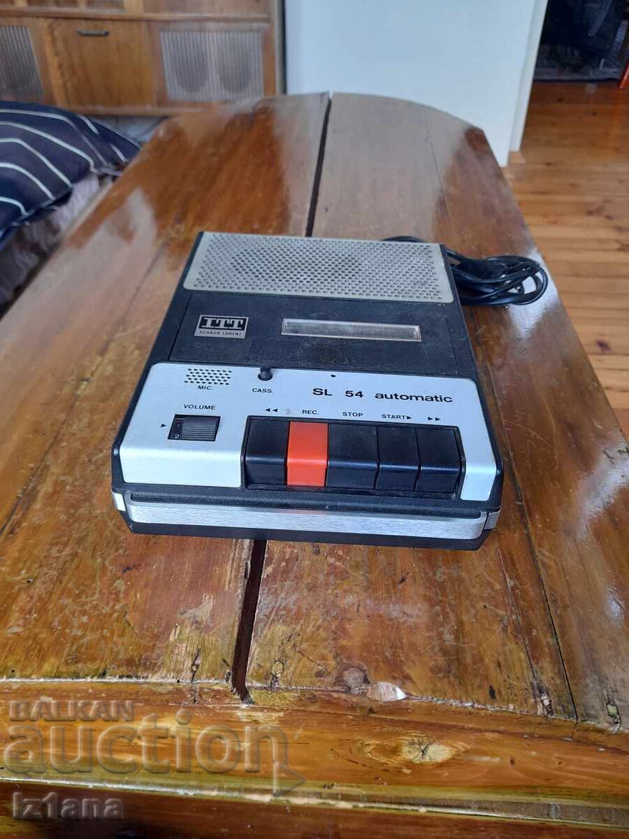 Old ITT Schaub-Lorenz Cassette Player