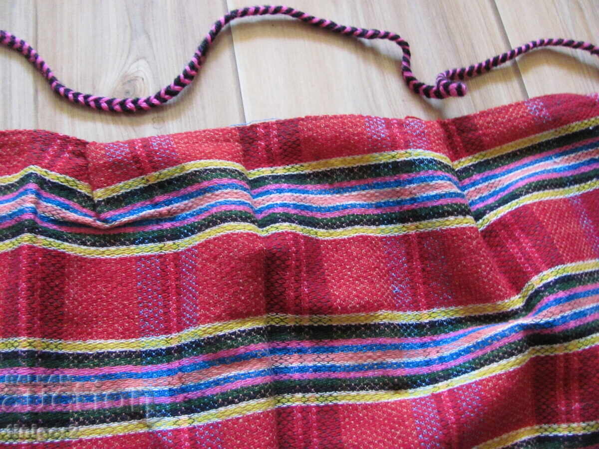 Παράδοση Μάλλινη ποδιά για παραδοσιακή φορεσιά, αχρησιμοποίητη