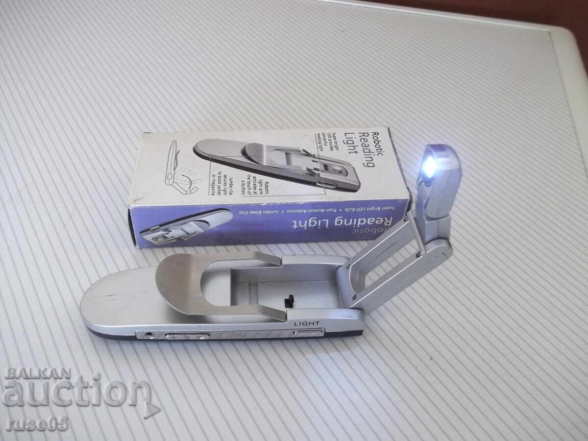 "ROBOTIC READING LIGHT" Lamp for Reading Books, Working - 5