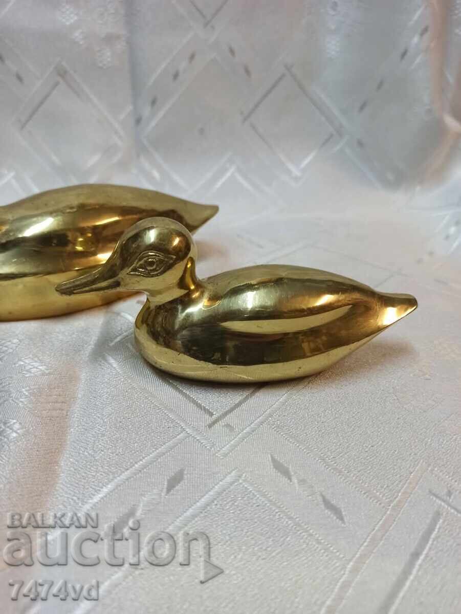 2 BRONZE DUCKS with price 60.00 BGN | € 30.68